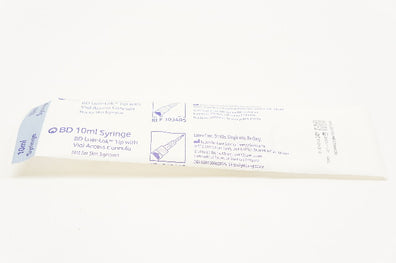 BD 303405 Luer-Lok Tip with Vial Access Cannula 10ml Syringe